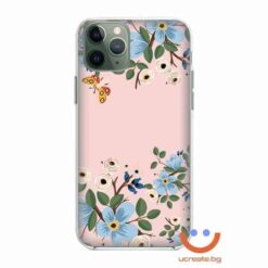 силиконов кейс със снимка Blue Spring Flowers