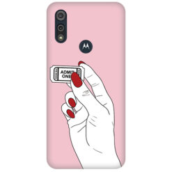 кейс с име за Motorola Moto E6s 2020