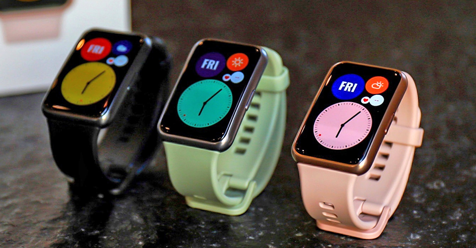дамски март часовник Huawei Watch Fit цветове