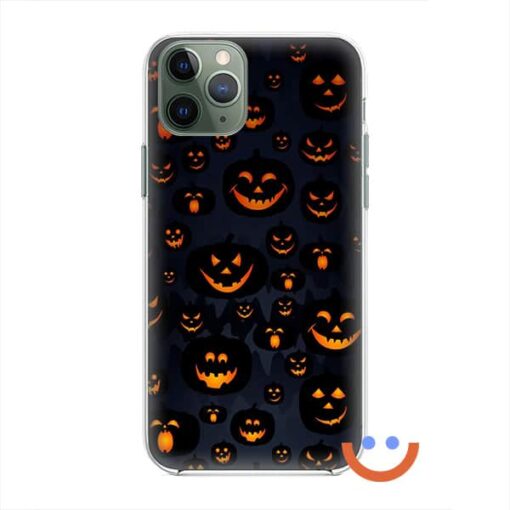 калъф за телефон за хeлоуин funny pumpkins