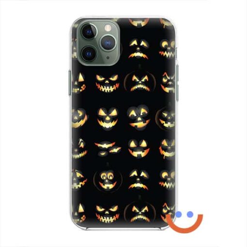 калъф за телефон за хeлоуин funny pumpkins2