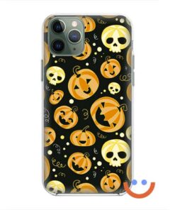 калъф за телефон за хeлоуин funny pumpkins3