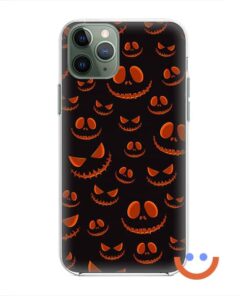 калъф за телефон за хeлоуин funny pumpkins5