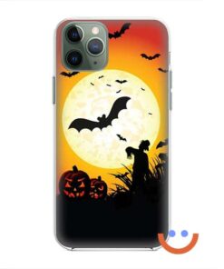 калъф за телефон за хeлоуин scarecrow moon