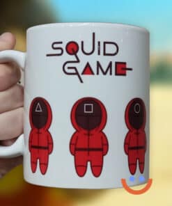 Squid game чаша със снимка