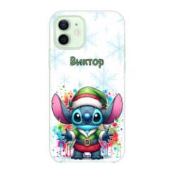 Неща на Стич за Коледа специален калъф за телефона ти